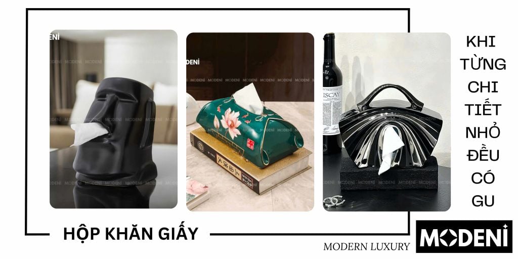 Các Mẫu Hộp Khăn Giấy Thiết Kế Khác Biệt: Khi Từng Chi Tiết Nhỏ Đều Có Gu