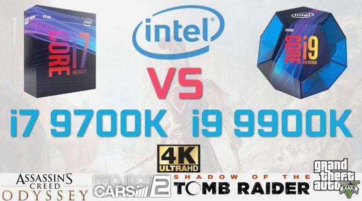 Intel Core I7-9700K vs Intel Core I9-9900K loại nào tốt hơn