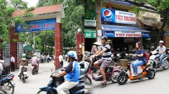 Mở phòng nét cách trường học bao nhiêu