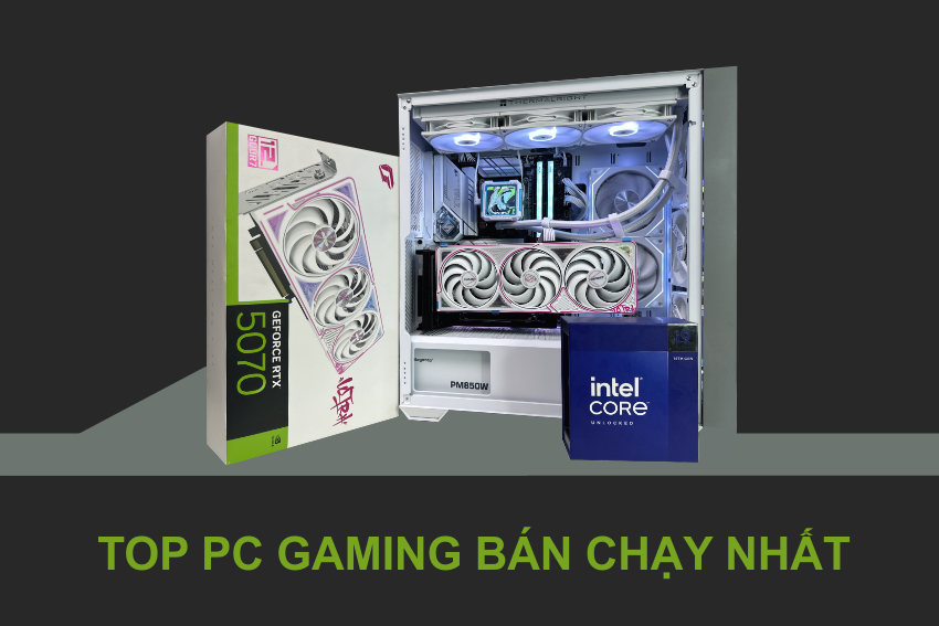 Top PC Gaming Bán Chạy Nhất Tại Vi Tính Hoàng Long [Cập Nhật 2025]