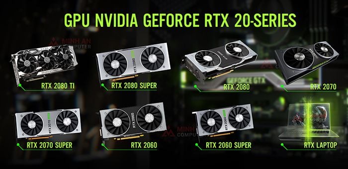PC gaming dùng VGA NVIDIA GeForce RTX 20 Series