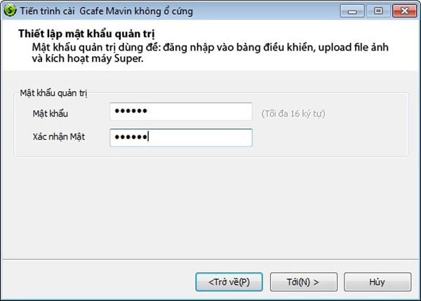 Cài đặt và tạo ảnh đĩa cho máy trạm.