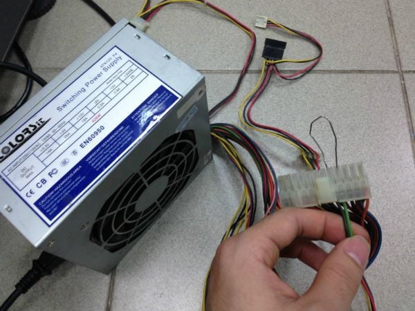 Kiểm tra lại dây Power nguồn