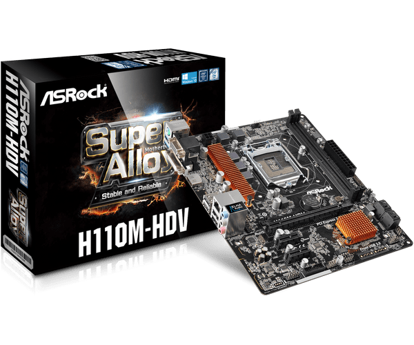 ASRock H110M-HDV