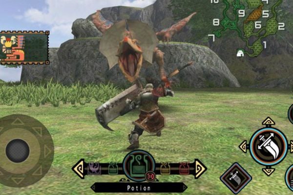 Game cho giả lập PPSSPP Monster Hunter Freedom Unite