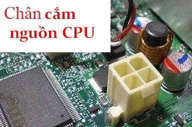 Chân cắm nguồn CPU trên mainboard pc
