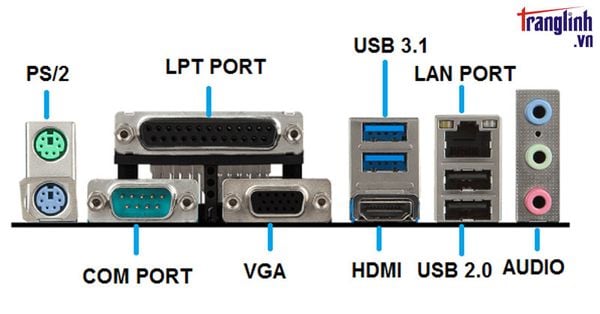 Cổng LAN trên mainboard PC