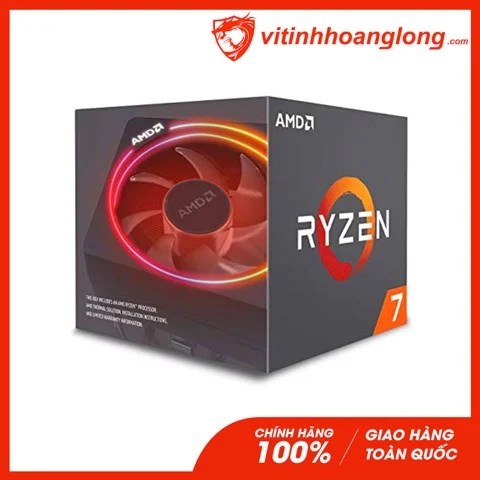 Vi tính Hoàng Long cung cấp CPU AMD RYZEN 7 2700X chính hãng
