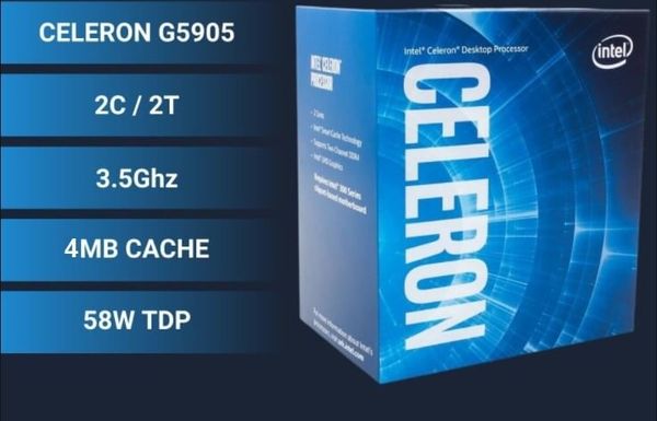 CPU Intel Celeron G5905 phù hợp cho trường học, văn phòng