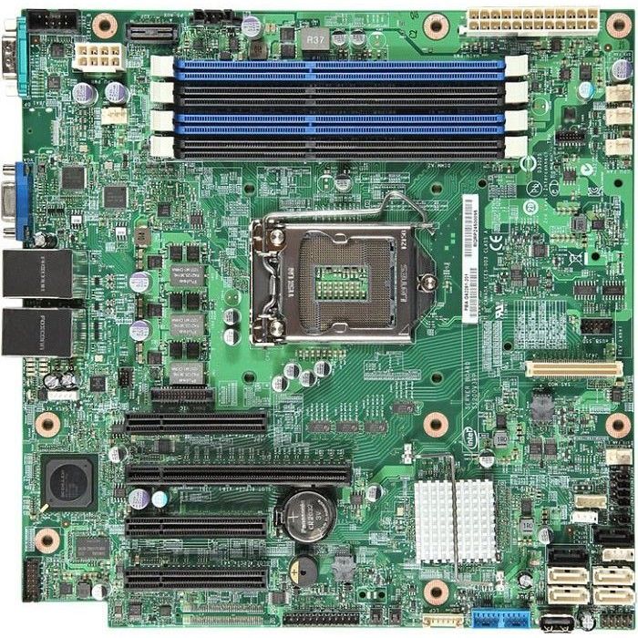 main server intel s1200v3rp bị lỗi