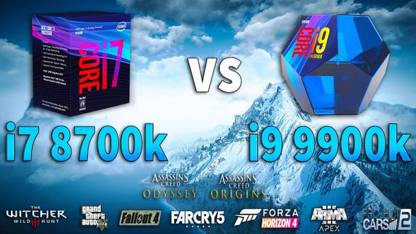 I7 8700k vs I9 9900k