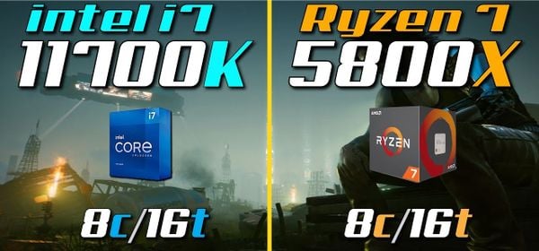 I7 gen 11700k vs Ryzen 7 5800x