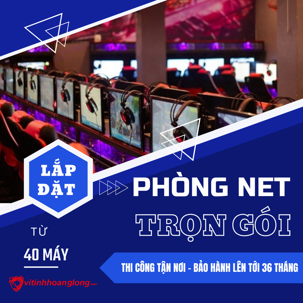 Lắp đặt phòng net 40 máy chi phí, vốn, lợi nhuận