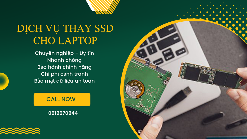 Thay SSD cho Laptop