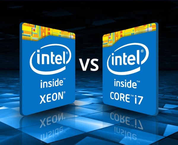 Phân biệt hai dòng chip CPU Xeon và CPU Core I