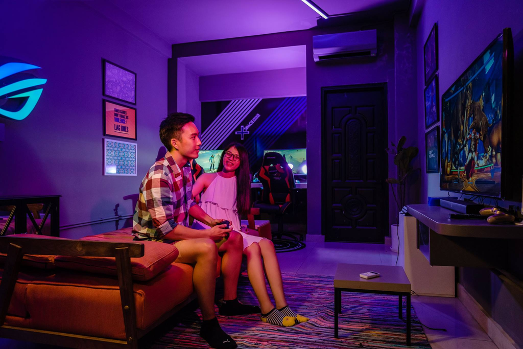 Phòng net cho cặp đôi X Space gaming