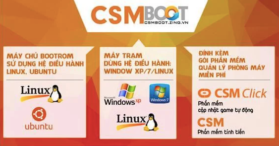 Phần mềm Bootrom CSMBoot