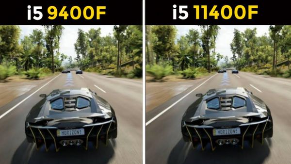 so sánh hiệu năng chơi game của I5 9400f vs I5 11400f
