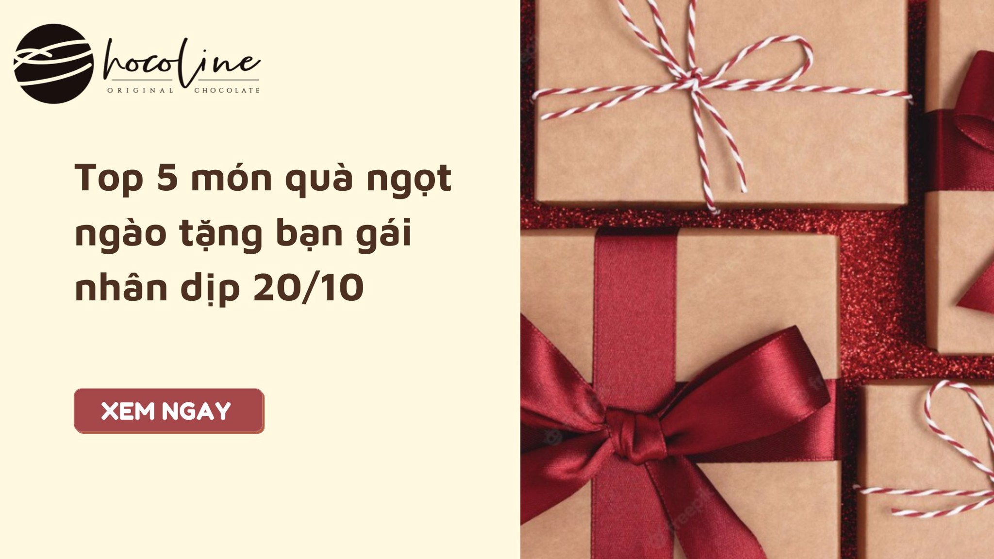 Top 5 món quà ngọt ngào tặng bạn gái nhân dịp 20/10