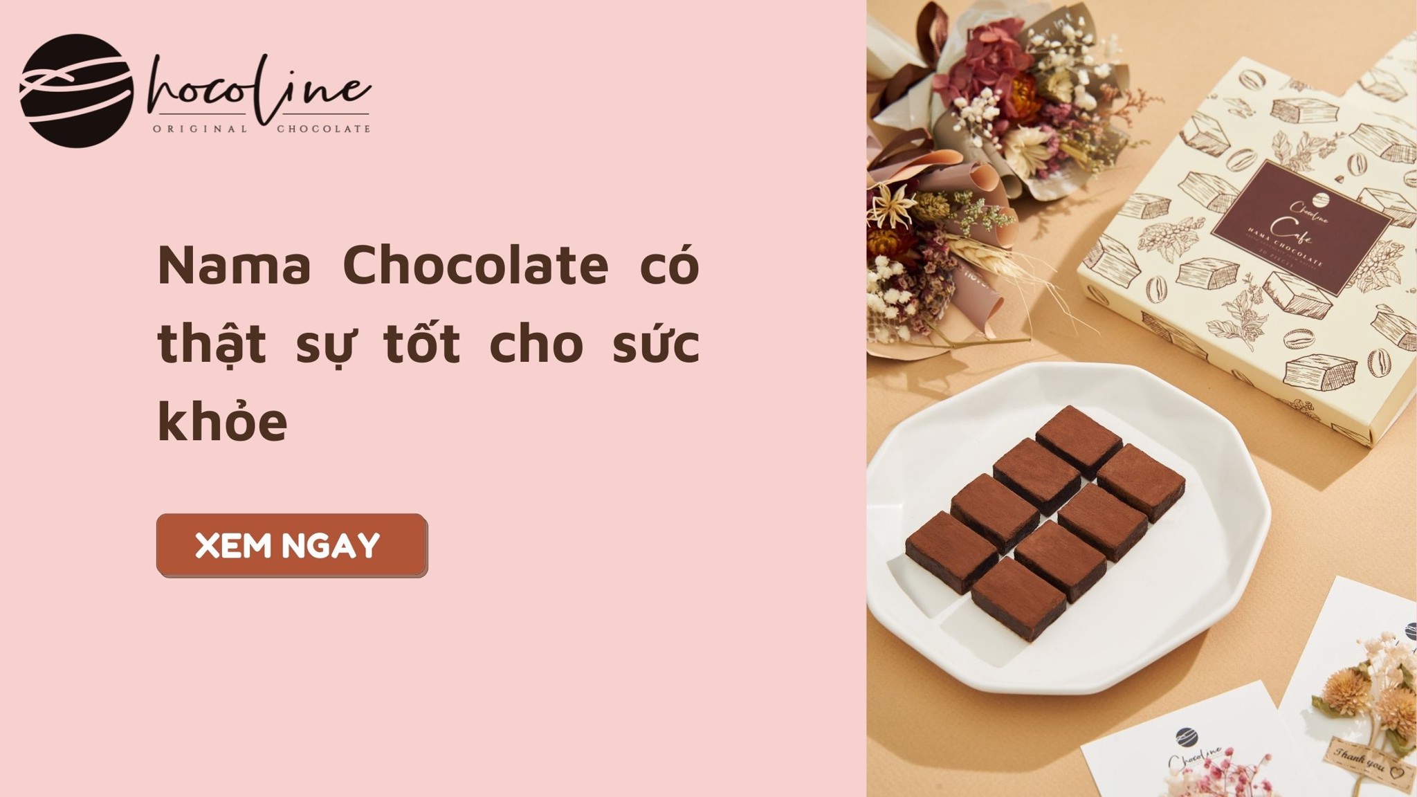 Nama Chocolate có thật sự tốt cho sức khỏe