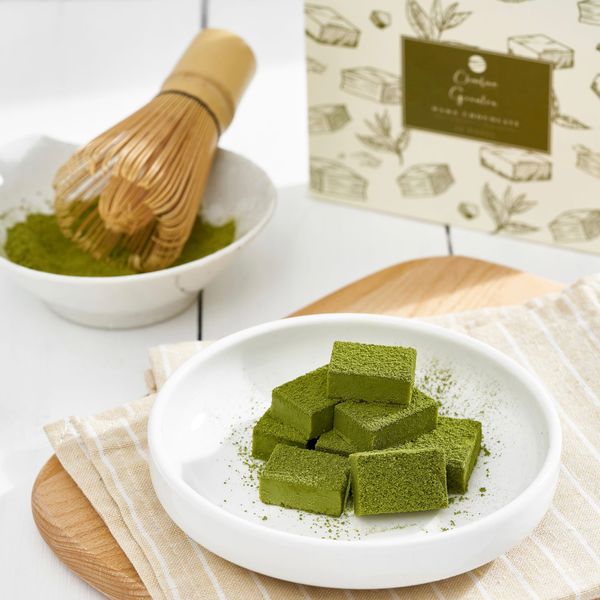 Chocolate Nama Matcha với hương vị trà tươi mát