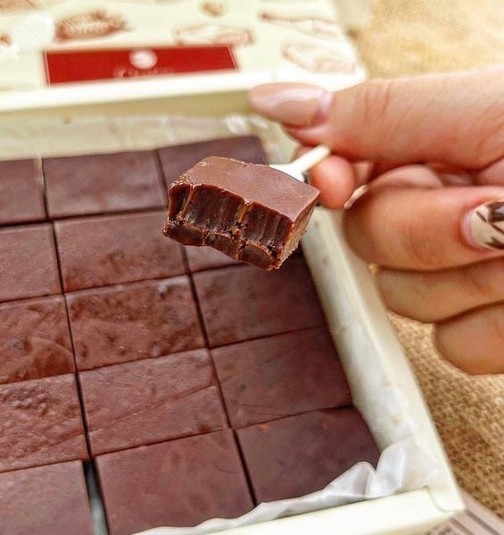 Hương vị Chocolate Nama tại CHOCOLINE vô cùng tươi mát, thơm ngon