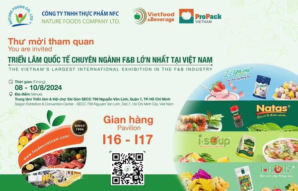 VIETFOOD & BEVERAGE AND PROPACK VIETNAM 2024 - NFC ĐÃ CÓ MẶT