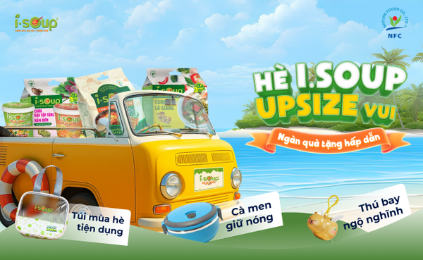 HÈ ISOUP UPSIZE VUI - THĂNG HOA QUÀ HOT