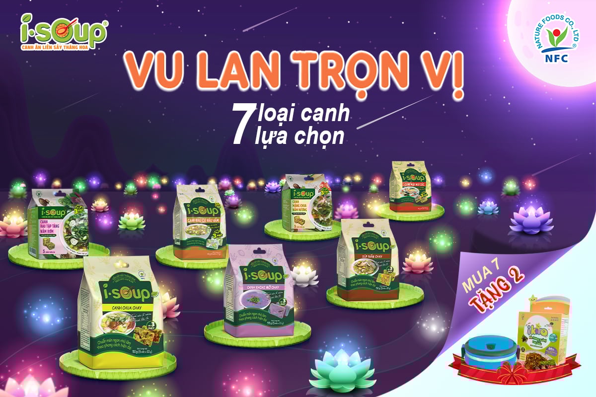 VU LAN TRỌN VỊ CÙNG CANH CHAY ISOUP