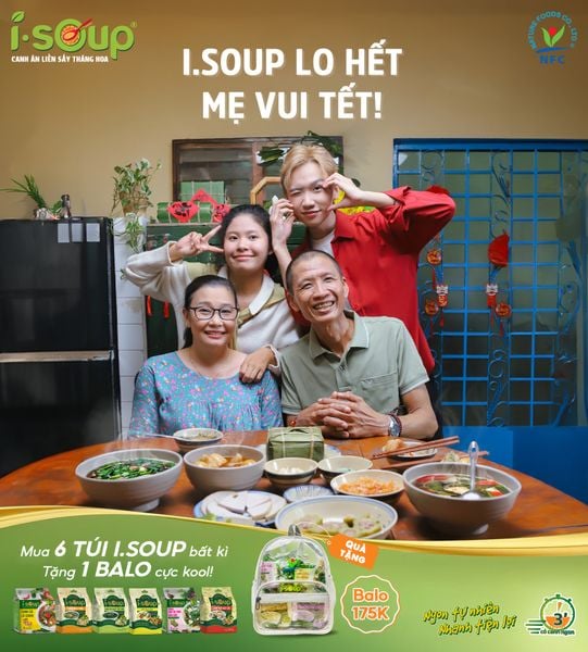 MV Tết 2025 I.Soup lo hết, mẹ vui Tết