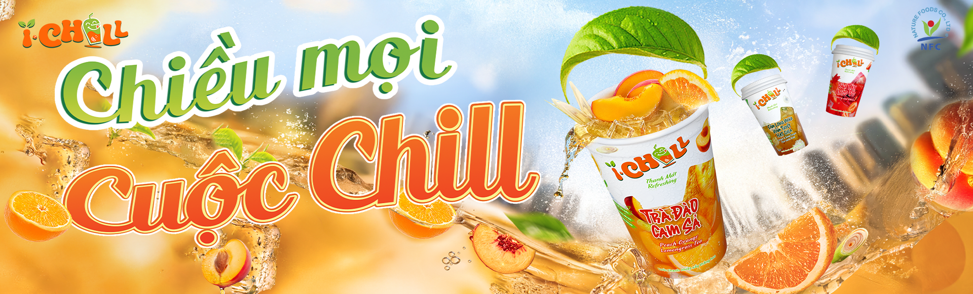 ICHILL - Nước Thanh nhiệt