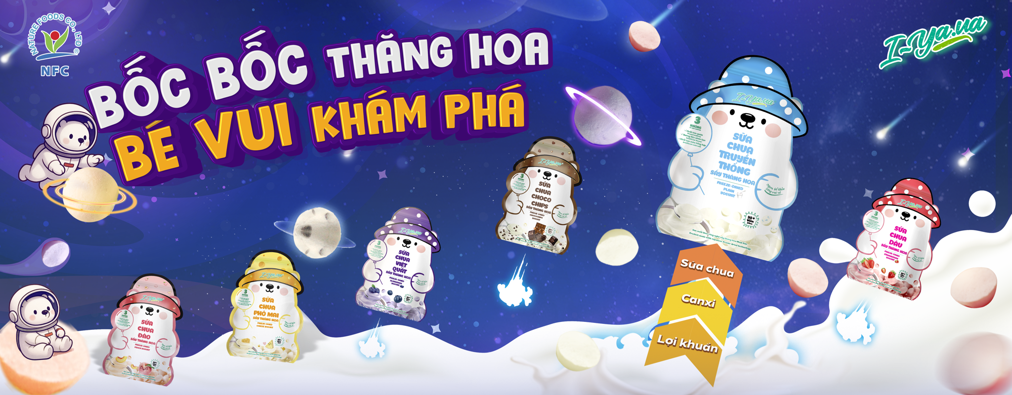 Sữa chua sấy I.Yaua