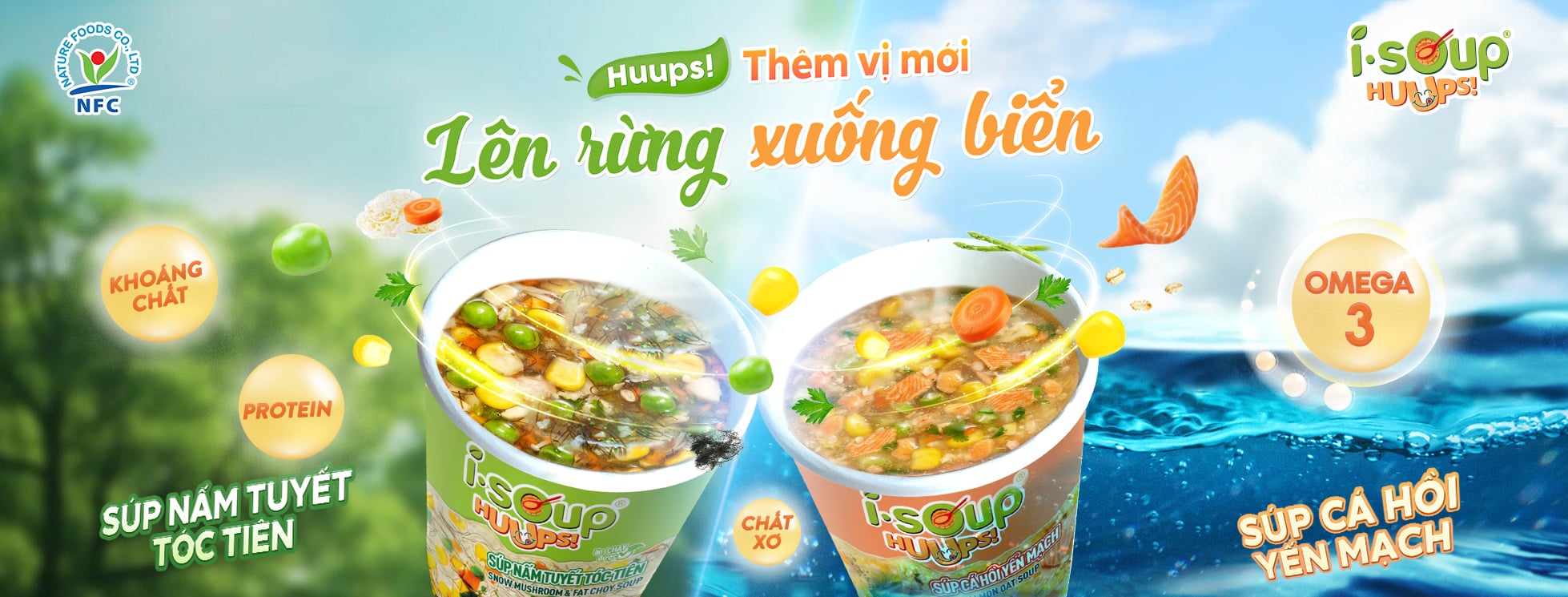 I.SOUP HUUPS! - Súp ăn liền