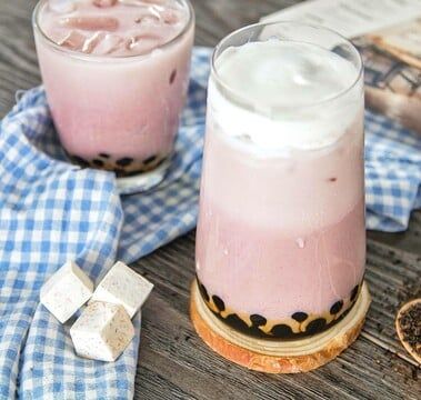 CHIA SẺ 3 CÁCH LÀM TRÀ SỮA KHOAI MÔN NGỌT BÉO, MÊ LY