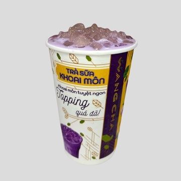 CÔNG THỨC PHA TRÀ SỮA KHOAI MÔN ĐƠN GIẢN SIÊU NGON
