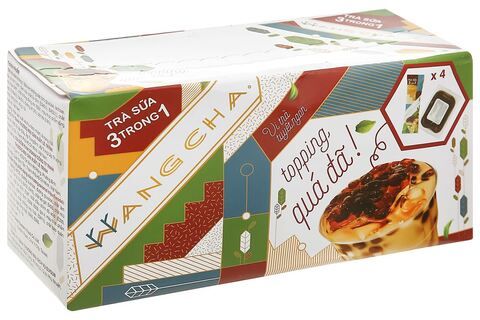 TỰ PHA TRÀ SỮA CÓ CẢ TOPPING VỚI WANGCHA 3 IN 1