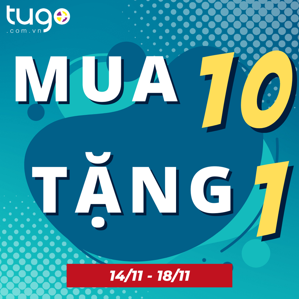 Tour Khuyến Mãi Tháng 11: MUA 10 TẶNG 1