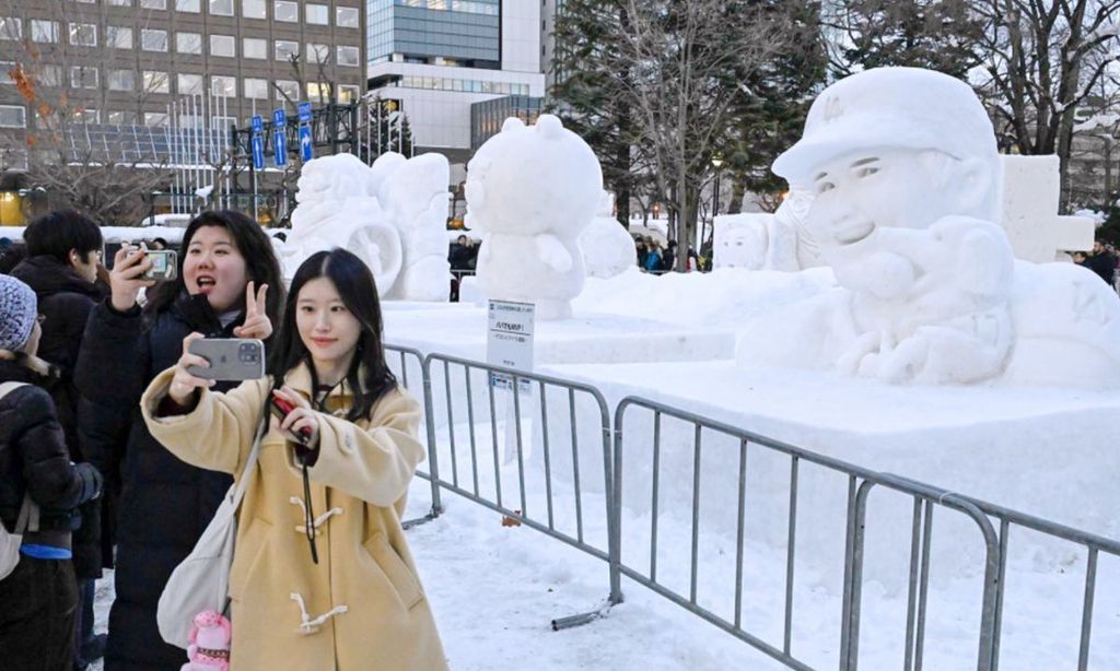 Nhật Bản khởi động lễ hội tuyết truyền thống tại Sapporo