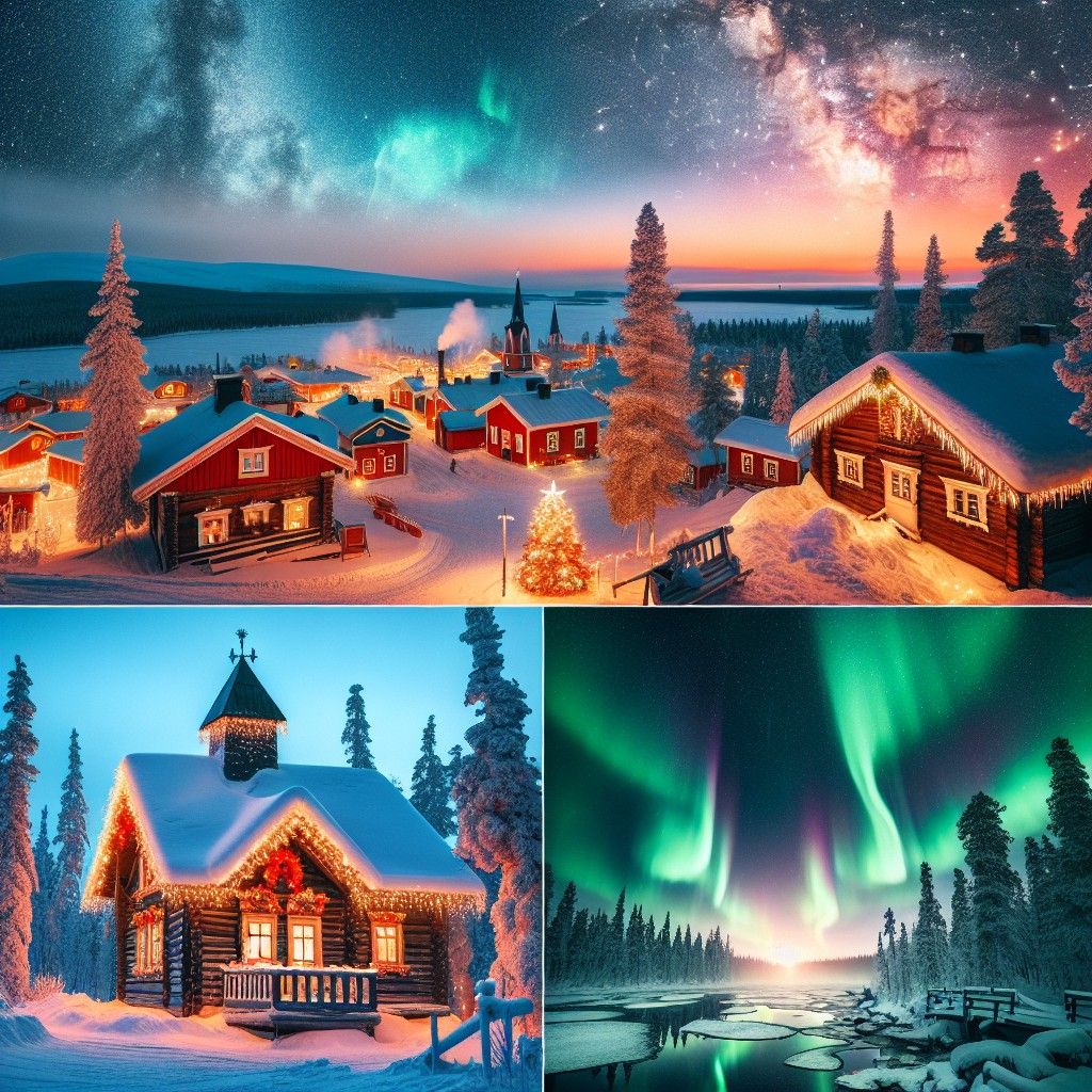 Du lịch Phần Lan: Làng ông già Noel và Bắc Cực Quang