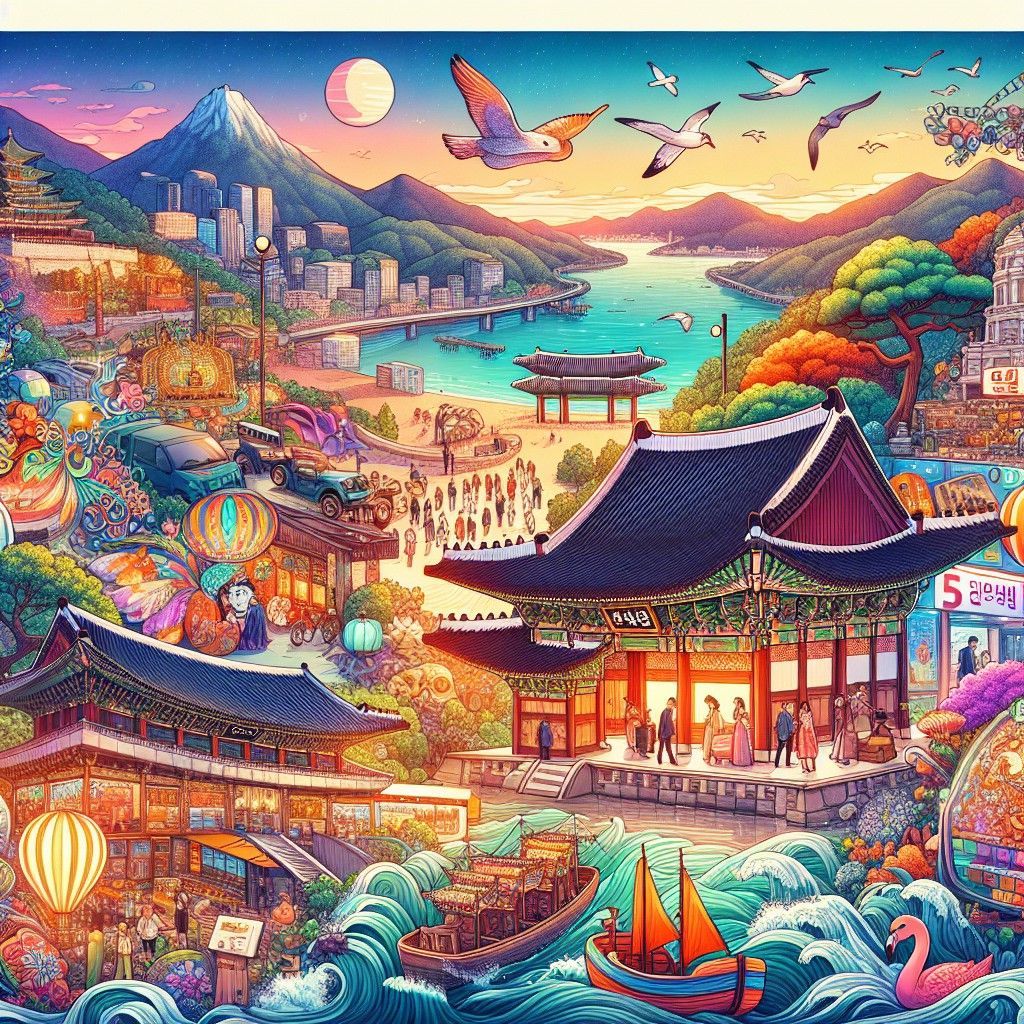 Lịch trình du lịch Seoul - Busan 5 ngày 5 đêm trọn gói