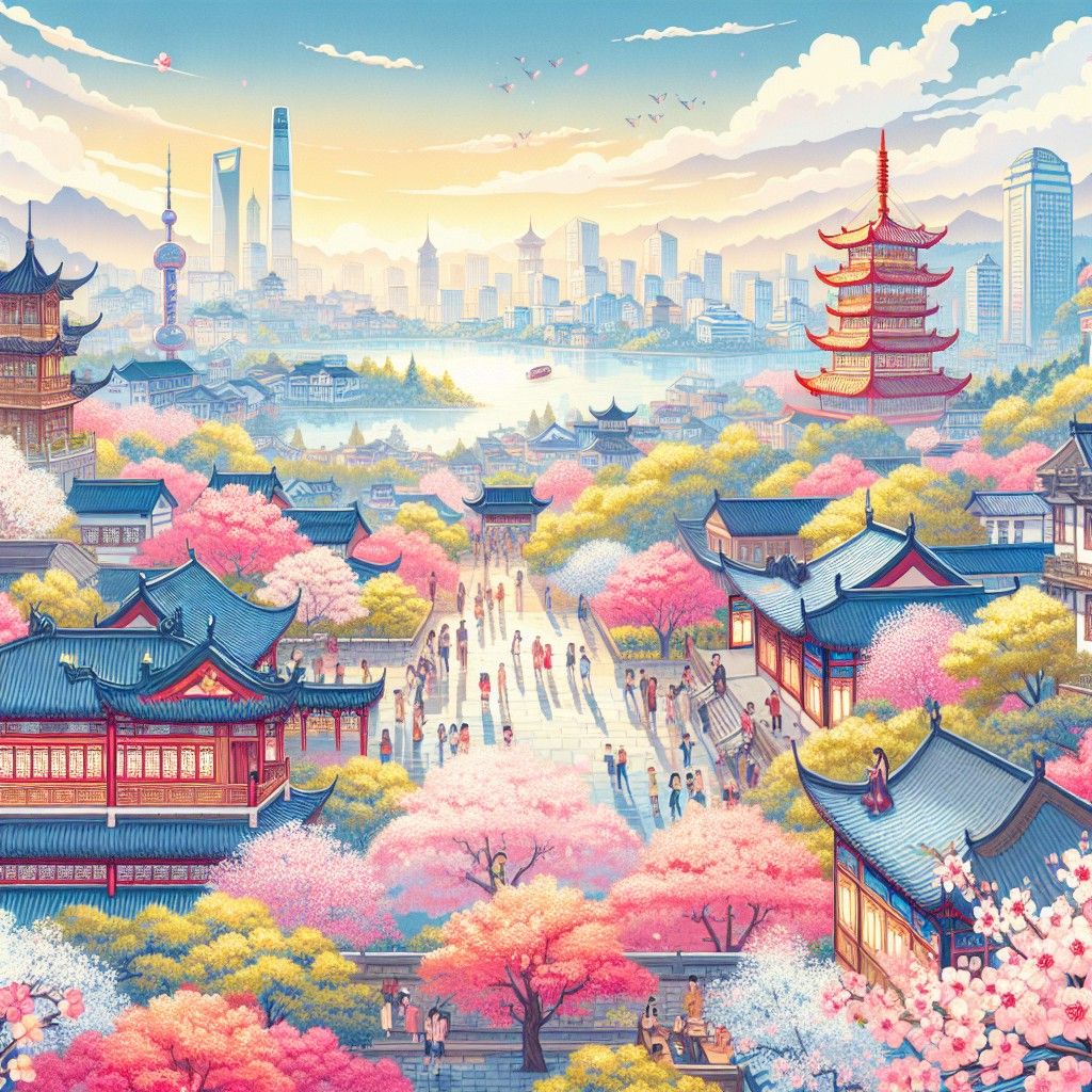 Trải nghiệm mùa xuân tại Thượng Hải, Bắc Kinh và Hàng Châu