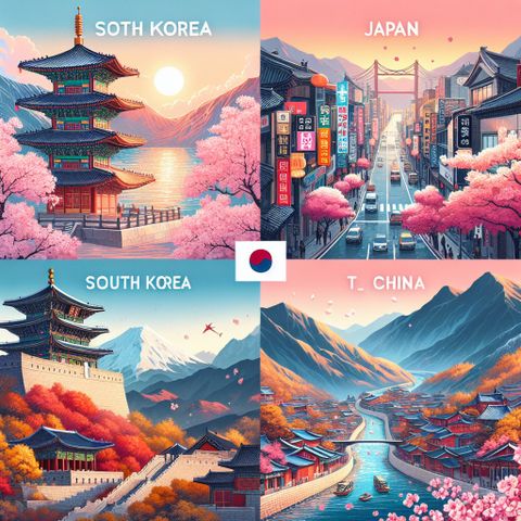 So sánh yêu cầu visa Hàn Quốc với các nước khác trong khu vực
