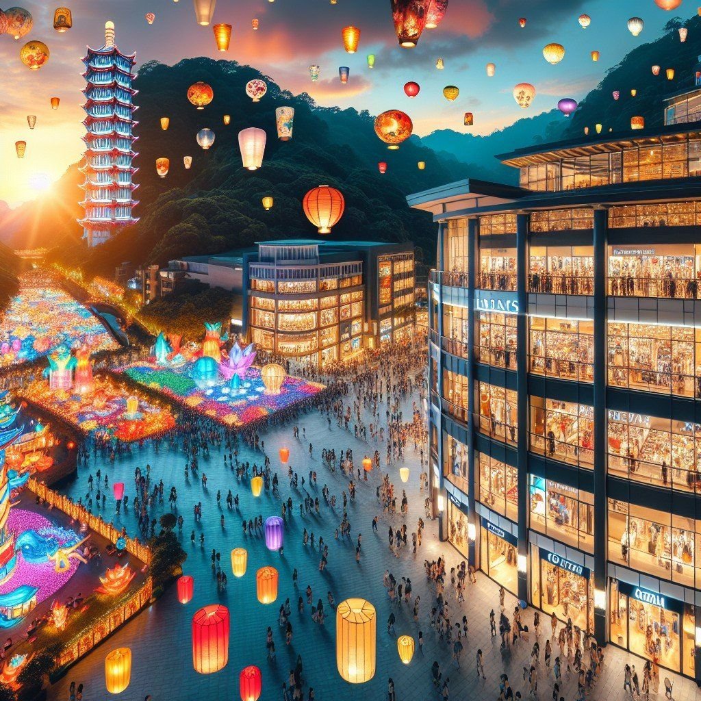 Khám Phá Lễ Hội Đèn Lồng và Mua Sắm Tại GLORIA OUTLETS Đài Loan