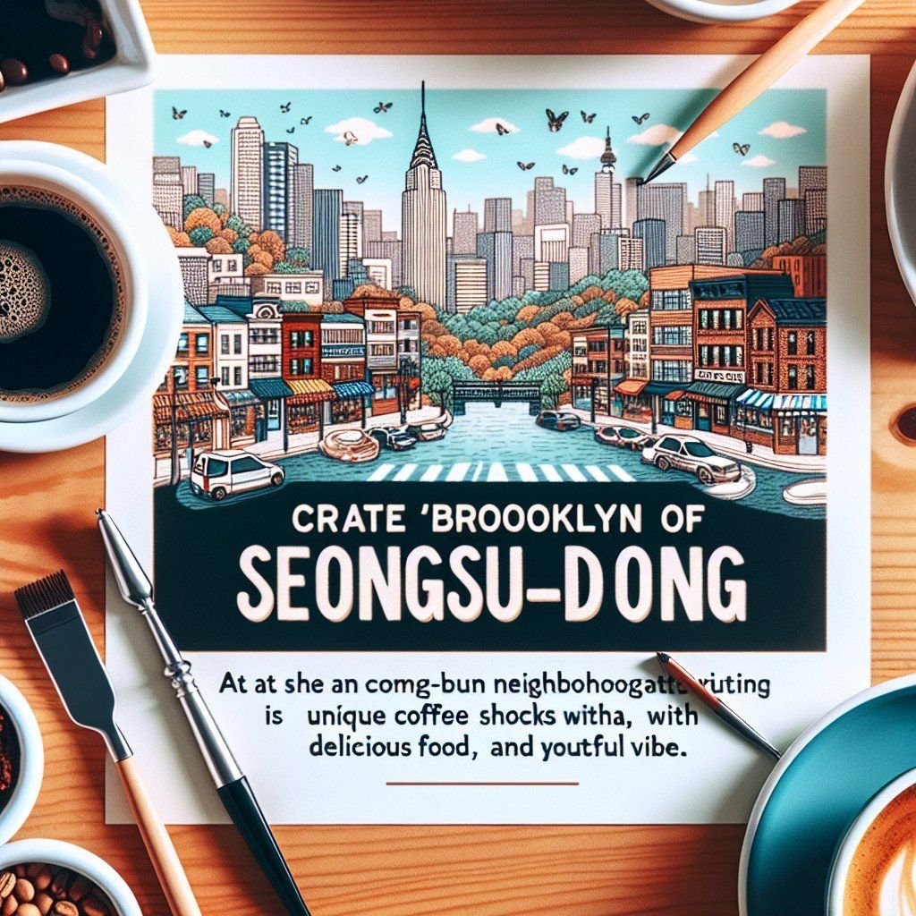 Khám Phá Phố Cafe Seongsu-dong: Điểm Đến Thời Thượng Tại Seoul