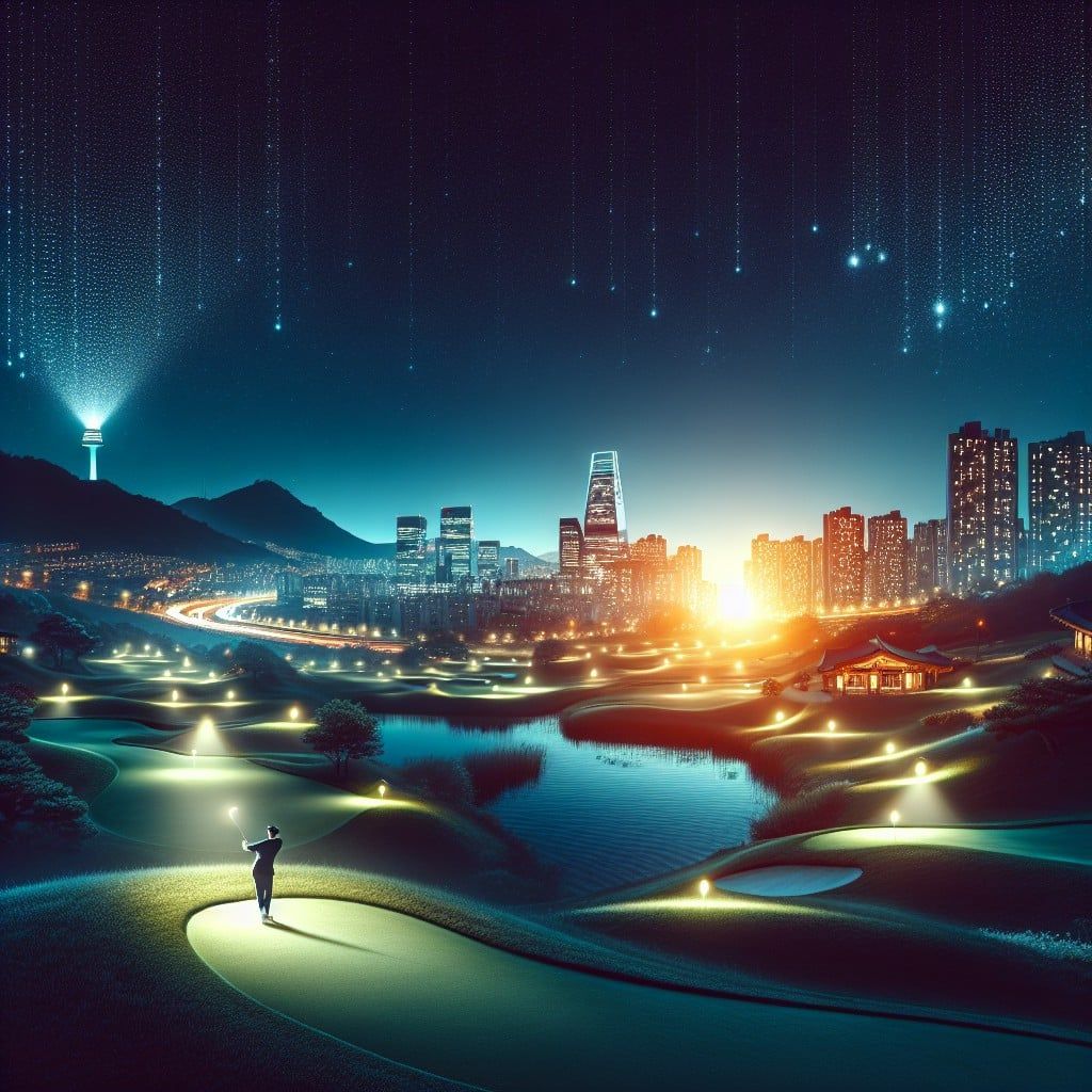Khám Phá Golf Đêm: Những Sân Golf Có Chiếu Sáng Tại Seoul