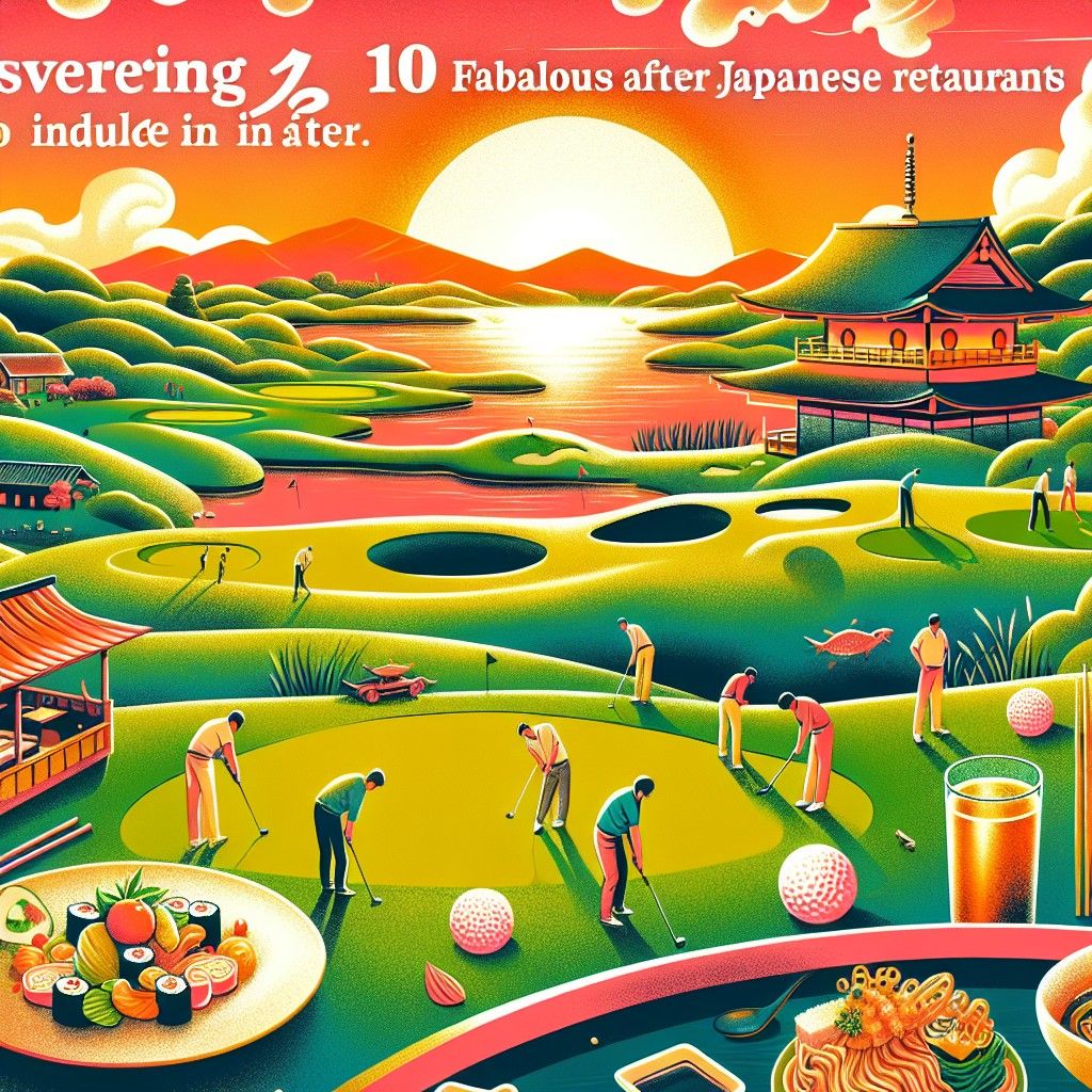 Ẩm Thực Sau Giờ Golf: Top 10 Nhà Hàng Nhật Bản
