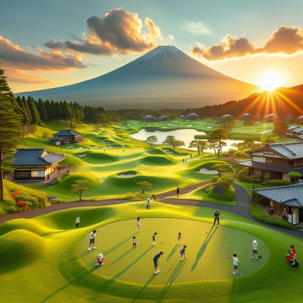 Tour Golf Gia Đình: Hoạt Động Cho Trẻ Em Tại Nhật