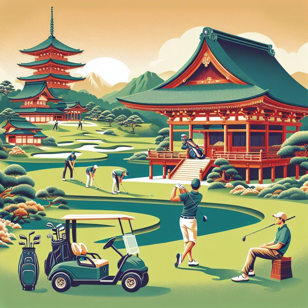 Golf & Văn Hóa Nhật: Tham Quan Đền Chùa Sau Giờ Chơi