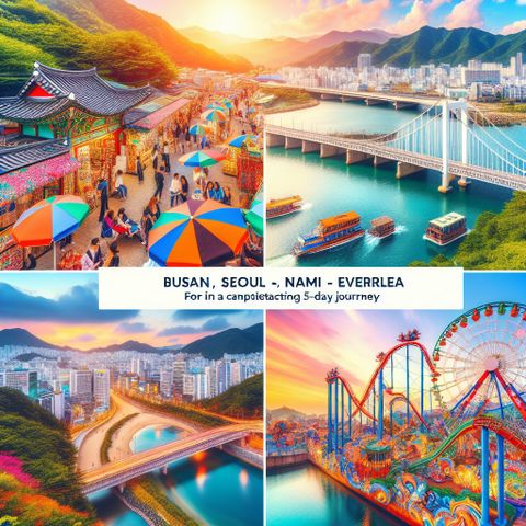 Chuyến Du Lịch 5 Ngày 5 Đêm: Busan - Seoul - Nami - Everland