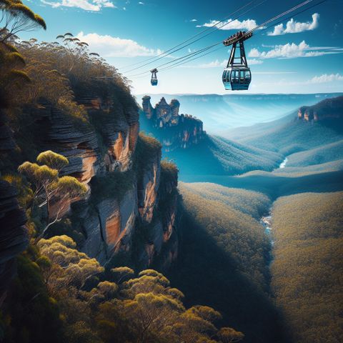 Trải nghiệm cáp treo Scenic World – Bay giữa thiên nhiên Blue Mountains!